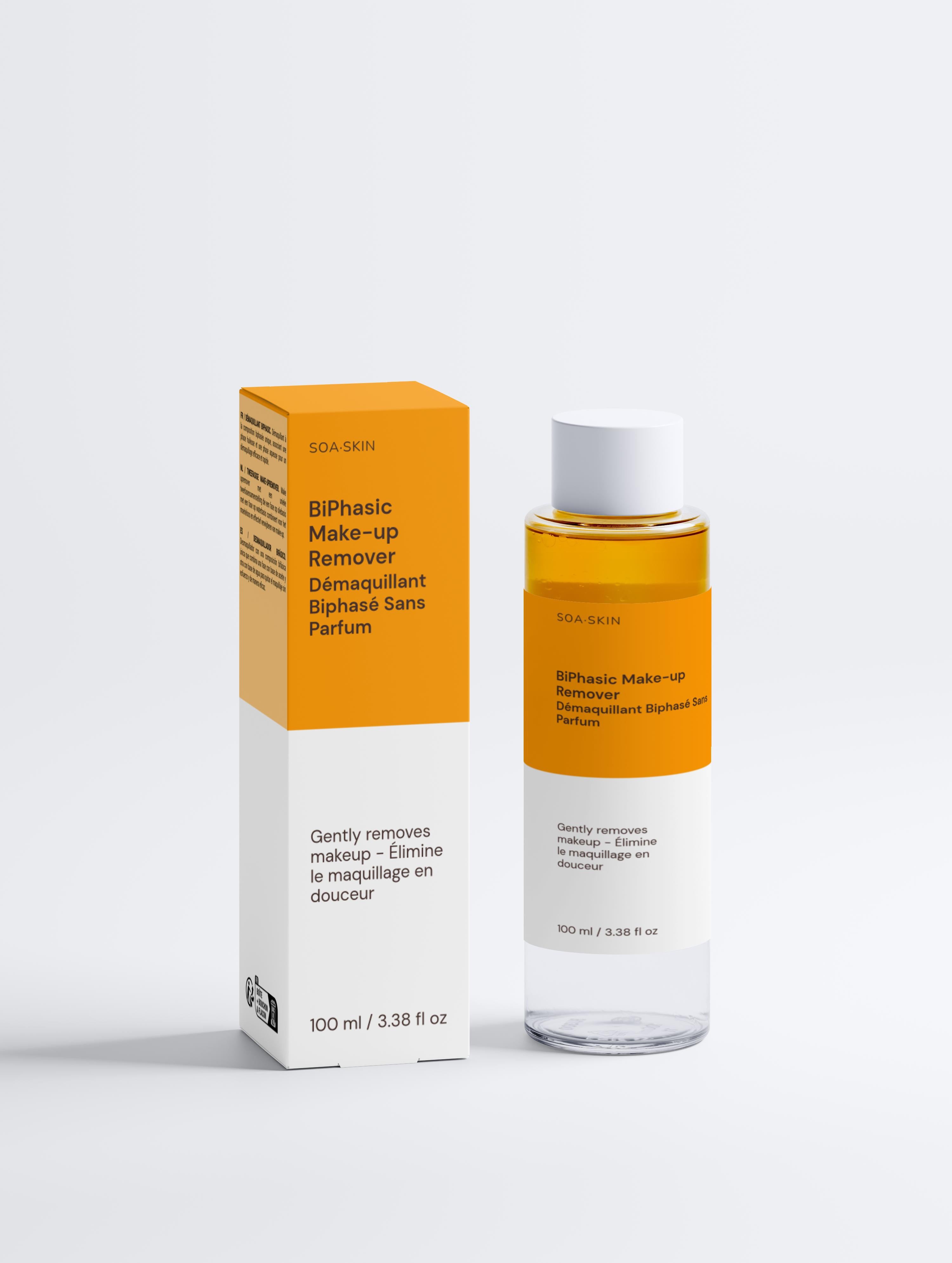 BiPhasic Make-up Remover – Démaquillant Biphasé sans parfum